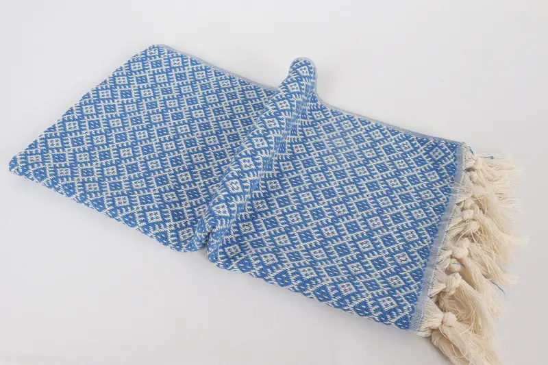 Turkish Towel Hand Towel, 38x20 Cotton Diamond Towel, Monogram Kitchen Towel, Girl Trip Party Favor, Small Bath Towels, Merry Christmas Gifts - 6