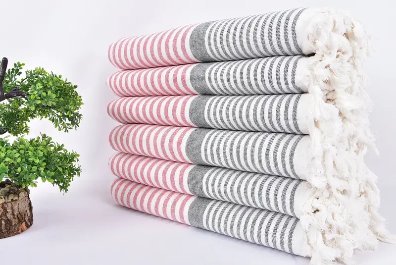 68x40 Cotton Striped Terry Towel, Bridesmaid Gifts Personalized, Gift For Her, Bridesmaid Gift Towel, Bachelor Bachelorette Party Favors - 3