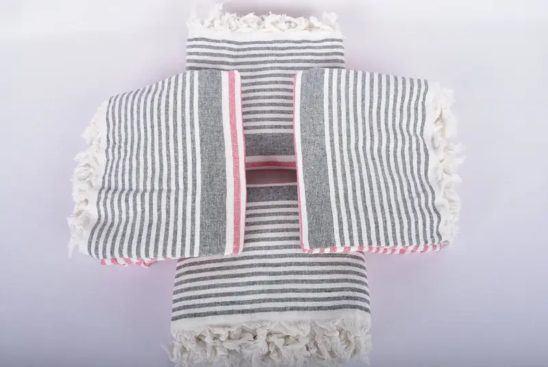 68x40 Cotton Striped Terry Towel, Bridesmaid Gifts Personalized, Gift For Her, Bridesmaid Gift Towel, Bachelor Bachelorette Party Favors - 6