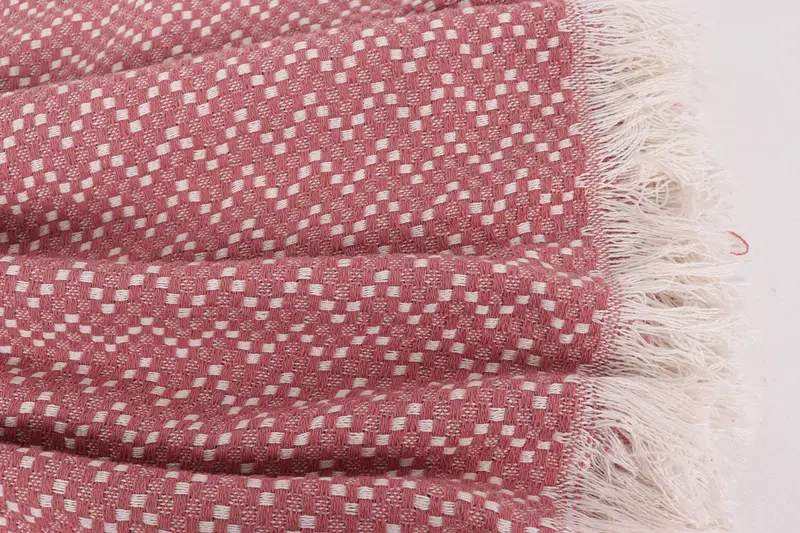 Housewarming Gift, Beach Theme Bachelorette Party, Personalized Blanket, Personalized Wedding Gift, 76x68 Cotton Herringbone Towel, Tablecloth - 8