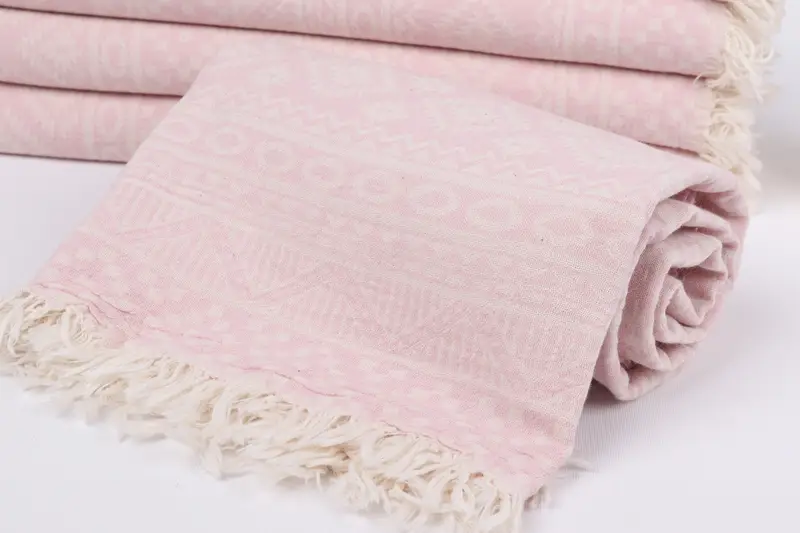Pool Towels, Personalized Gifts, Personalized Bridesmaid Gift, 68x36 Cotton Geometric Towel, Custom Towel Beach, Bridesmaid Gift, Bachelor Gift - 5