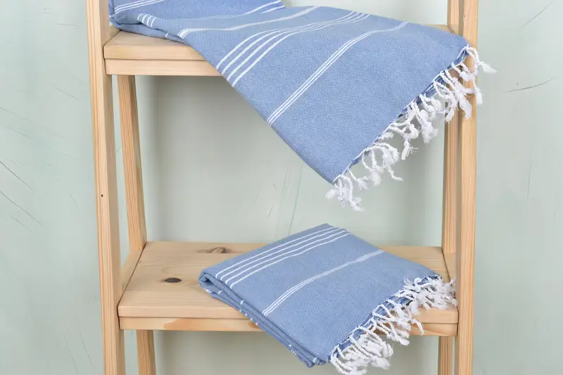 Oversized Beach Towel, 70x40 Cotton Striped Towel, Pool Towels, Bridal Shower Favors, House Warming Gift, Hammam towel, Monogrammed Beach Towel - 5