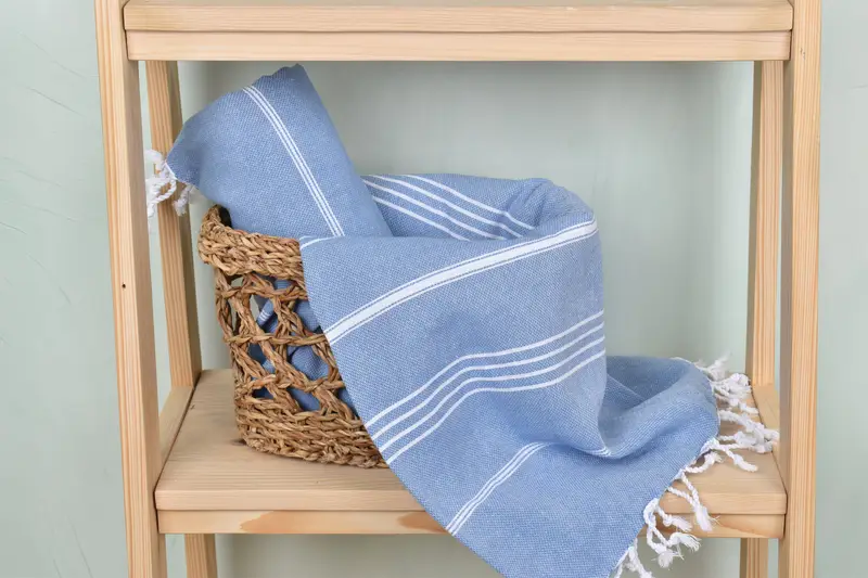 Oversized Beach Towel, 70x40 Cotton Striped Towel, Pool Towels, Bridal Shower Favors, House Warming Gift, Hammam towel, Monogrammed Beach Towel - 4