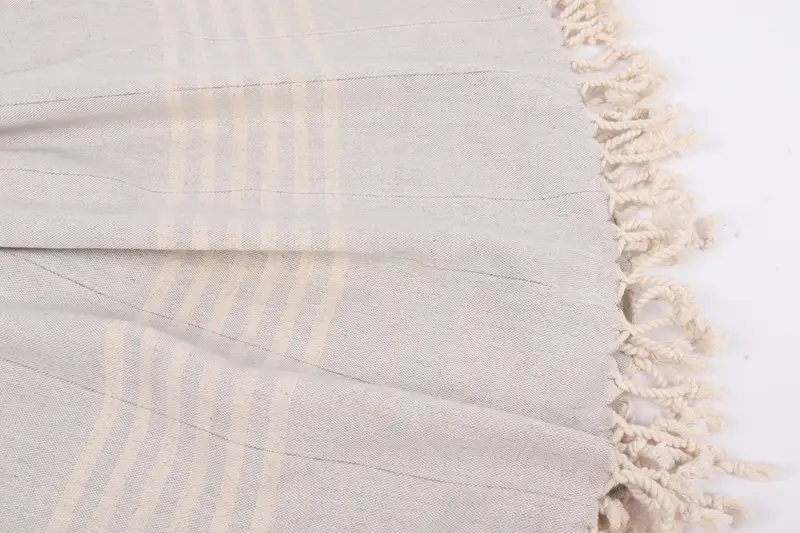 Gift Boxes Towel, Personalized Towel, Beach Theme Wedding Gift, Oversized Beach Towel, 70x40 Linen Striped Towel, Beach towel, Turkish beach towel - 8