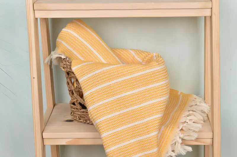 Custom Bath Towel, Beach towel, Gift For Boyfriend, Bridemaids Beach Towel, Large Turkish Towel, 70x40 Cotton Striped Towel, Lightweight towel - 4