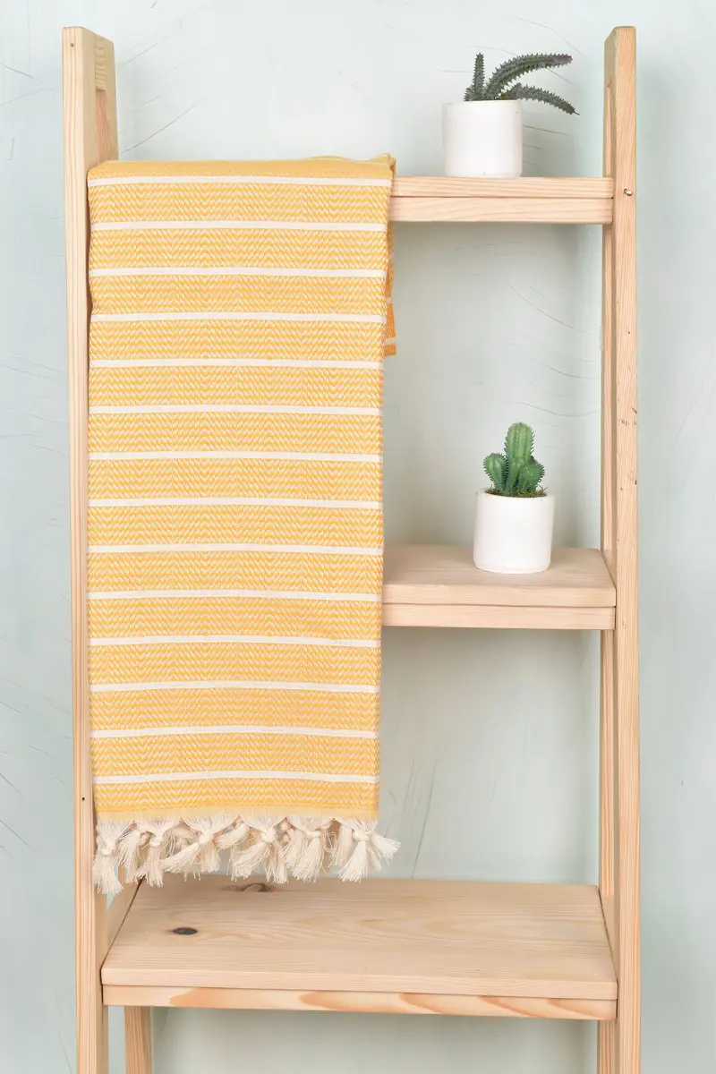 Custom Bath Towel, Beach towel, Gift For Boyfriend, Bridemaids Beach Towel, Large Turkish Towel, 70x40 Cotton Striped Towel, Lightweight towel - 8