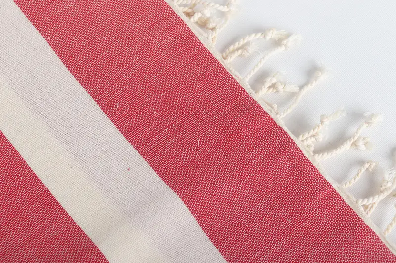 Thin towel, Bridesmaid Gift, Vegas Bachelorette Party Favors, 70x40 Cotton Striped Towel, Spa Gift, Organic Cotton Towel, Bridal Shower Favors - 6