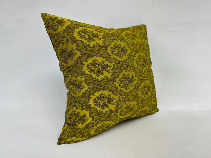 Pastel Pillow Case, Southwestern Cushion Case, Antique Pillows, Throw Kilim Pillow, Pillow, 20x20 Green Pillow Case, Boho Pillow Sham Cover - 3