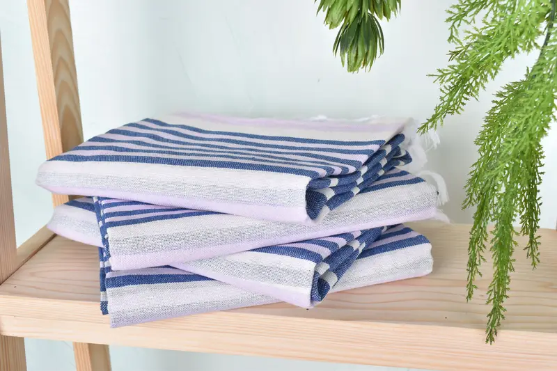 Bridal Shower Gifts, Kids Beach Towel, Large Turkish Towel, Oversized Beach Towel, 68x40 Cotton Striped Towel, Sand-resistant towel, Thin towel - 6