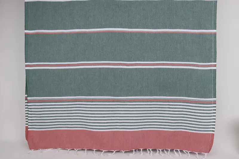 Thin towel, Bachelorette Party Favors, 68x40 Cotton Striped Towel, Unique Wedding Gift, Pool Towels, Bridal Shower Gift, Embroidery Towels - 8