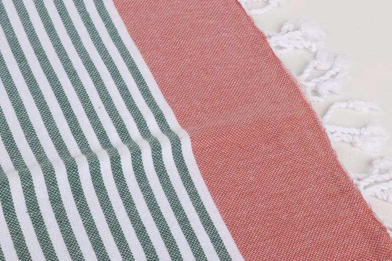 Thin towel, Bachelorette Party Favors, 68x40 Cotton Striped Towel, Unique Wedding Gift, Pool Towels, Bridal Shower Gift, Embroidery Towels - 5