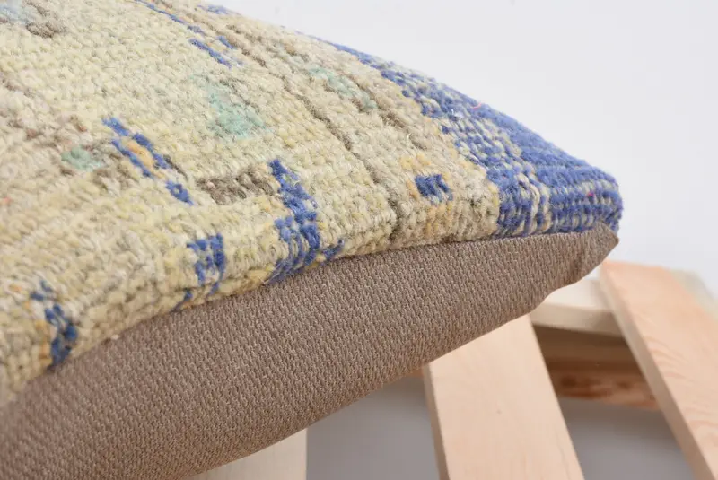 12x12 Beige Pillow Cover, Ethnic Throw Pillow Sham, Sofa Pillow Cover, Boho Pillow, Home Decor Pillow, Pillow, Boho Pillow Sham Cover - 7