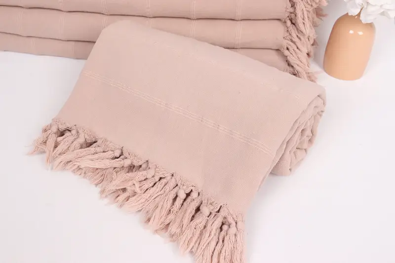 Housewarming Gift, Bachelorette Gifts, 92x70 Cotton Stonewashed Towel, Throw Blanket, Shower Curtain, Gift For Boyfriend, Organic Throw - 4