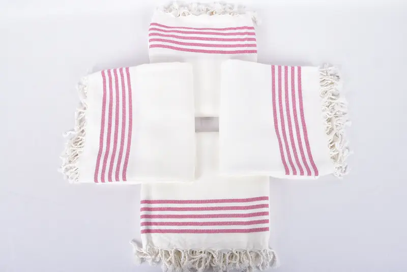 Wedding Favors, Bachelorette Gifts, Gift For Mom, 70x40 Cotton Striped Towel, Personalized Gift, Monogram Turkish Bath Towel, Beach Wedding Favor - 6