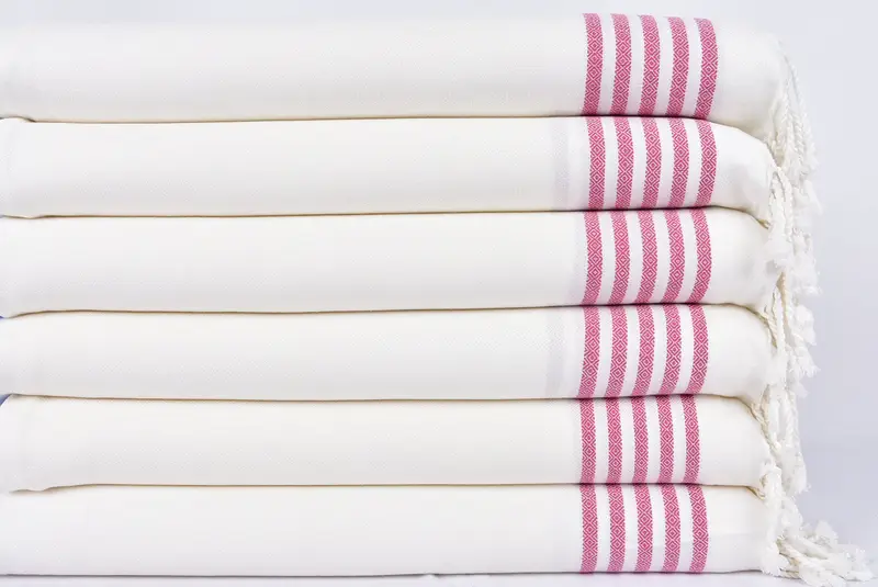 Wedding Favors, Bachelorette Gifts, Gift For Mom, 70x40 Cotton Striped Towel, Personalized Gift, Monogram Turkish Bath Towel, Beach Wedding Favor - 2