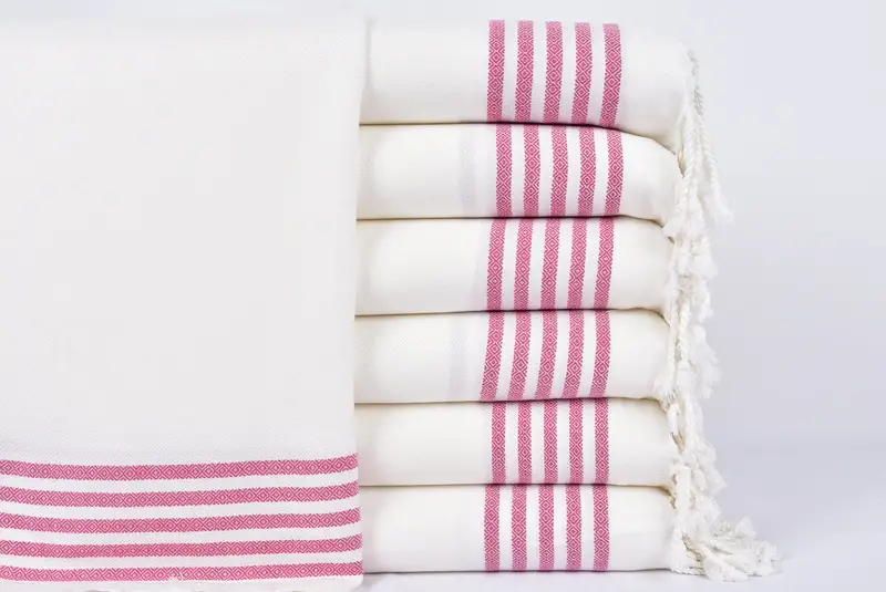 Wedding Favors, Bachelorette Gifts, Gift For Mom, 70x40 Cotton Striped Towel, Personalized Gift, Monogram Turkish Bath Towel, Beach Wedding Favor - 1