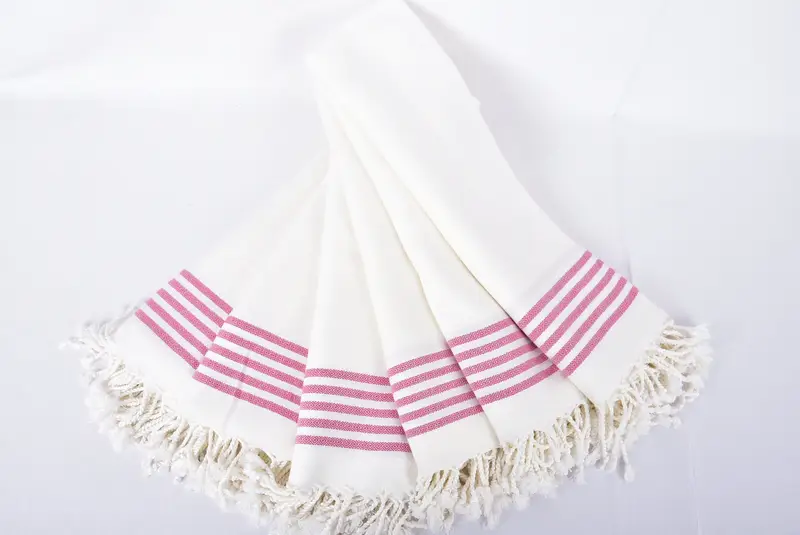 Wedding Favors, Bachelorette Gifts, Gift For Mom, 70x40 Cotton Striped Towel, Personalized Gift, Monogram Turkish Bath Towel, Beach Wedding Favor - 4