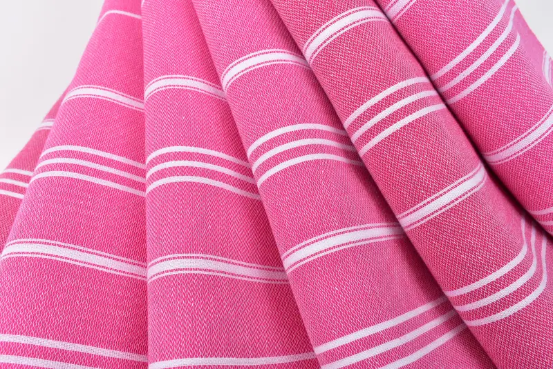 Bathroom Towels, Customized Turkish Towel, Monogram Hand Towel, Spa Towel, Bathroom Hand Towel, 40x24 Cotton Striped Towel, Personalized Hand Towel - 5