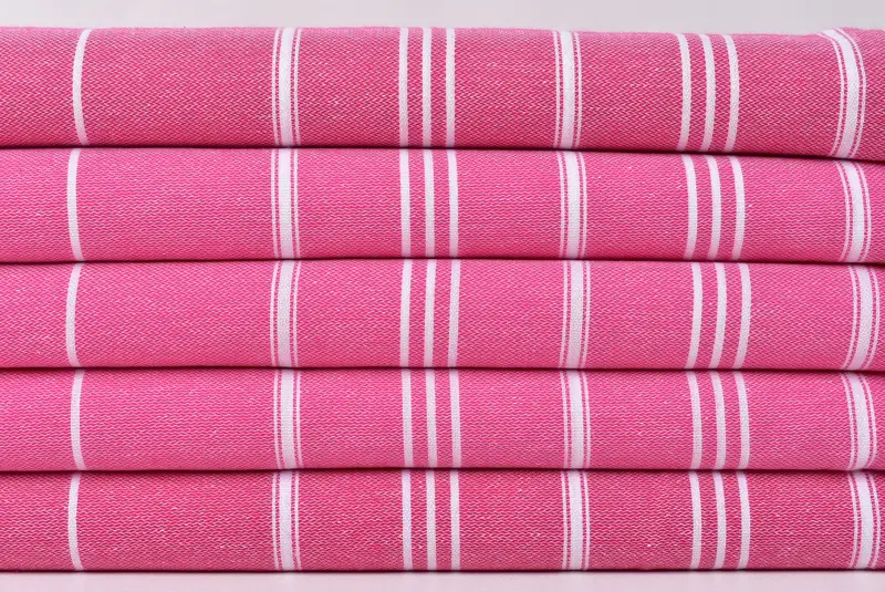 Bathroom Towels, Customized Turkish Towel, Monogram Hand Towel, Spa Towel, Bathroom Hand Towel, 40x24 Cotton Striped Towel, Personalized Hand Towel - 2