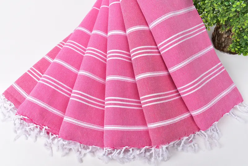 Bathroom Towels, Customized Turkish Towel, Monogram Hand Towel, Spa Towel, Bathroom Hand Towel, 40x24 Cotton Striped Towel, Personalized Hand Towel - 4