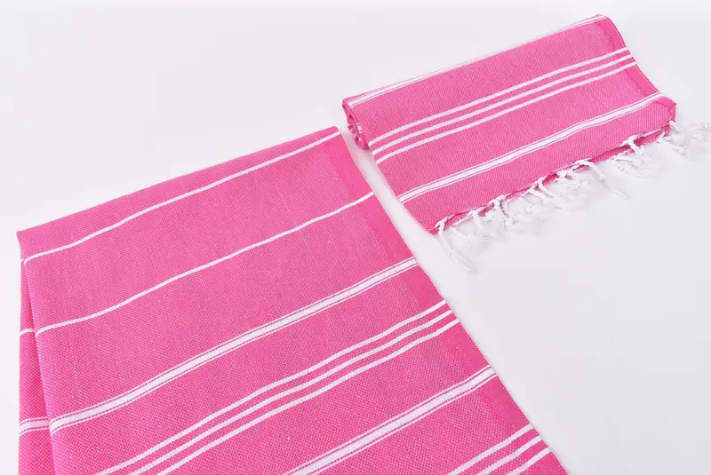 Bathroom Towels, Customized Turkish Towel, Monogram Hand Towel, Spa Towel, Bathroom Hand Towel, 40x24 Cotton Striped Towel, Personalized Hand Towel - 7
