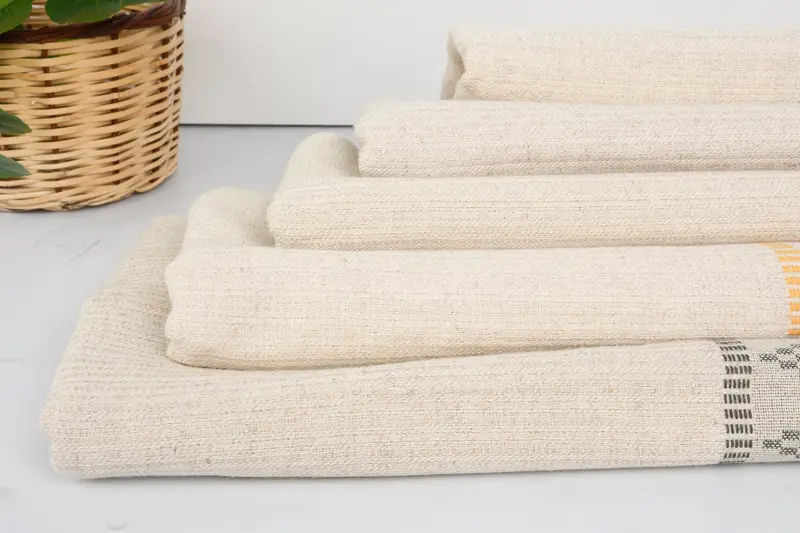Personalized Gift, Christmas Hand Towel, 40x20 Linen Kilim Design Towel, Handmade Gift, Small Bath Towels, Turkish Towel Hand Towel, Boyfriend Gift - 5