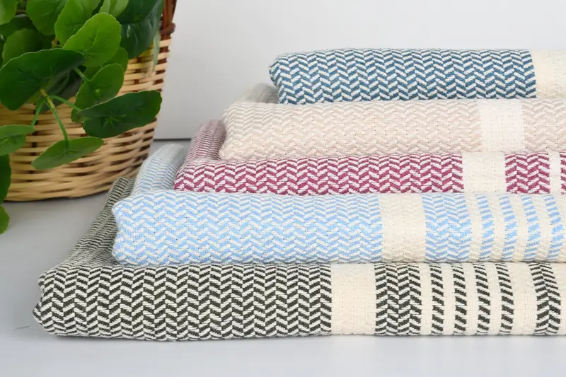 Custom Hand Towel, Kitchen Towel, Personalized Dish Towel, Best Wedding Gift, Wedding Gift Kitchen Towel, 40x18 Cotton Striped Towel, Birthday Gift - 4