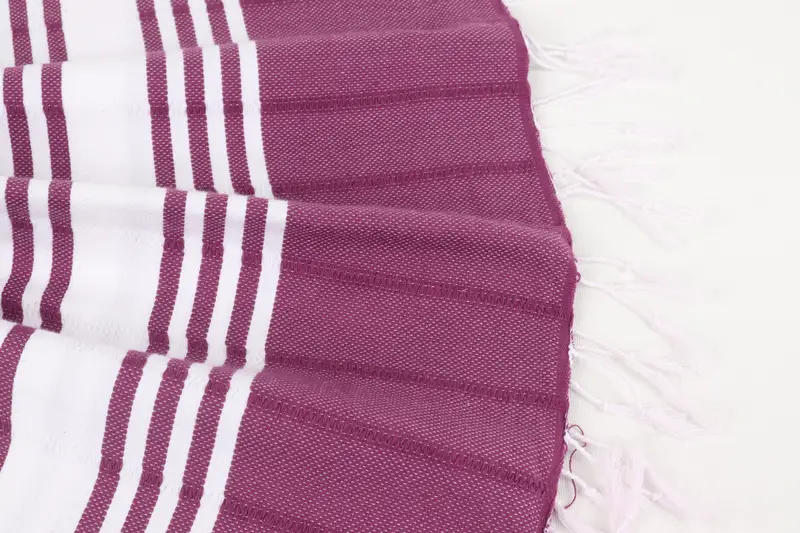 Bachelor Gifts, Handmade Turkish hammam towel, Valentines Day Gift Idea, Custom Wedding Gift, Turkish beach towel, 70x40 Cotton Striped Towel - 8