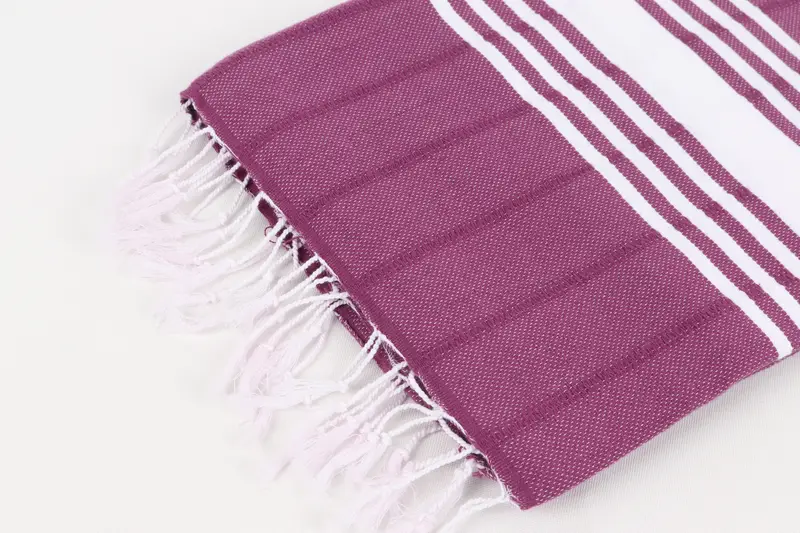 Bachelor Gifts, Handmade Turkish hammam towel, Valentines Day Gift Idea, Custom Wedding Gift, Turkish beach towel, 70x40 Cotton Striped Towel - 7