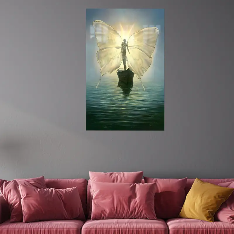 Büyülü Cam: Vladimir Kush'tan Esinlenen Basılı Sanat