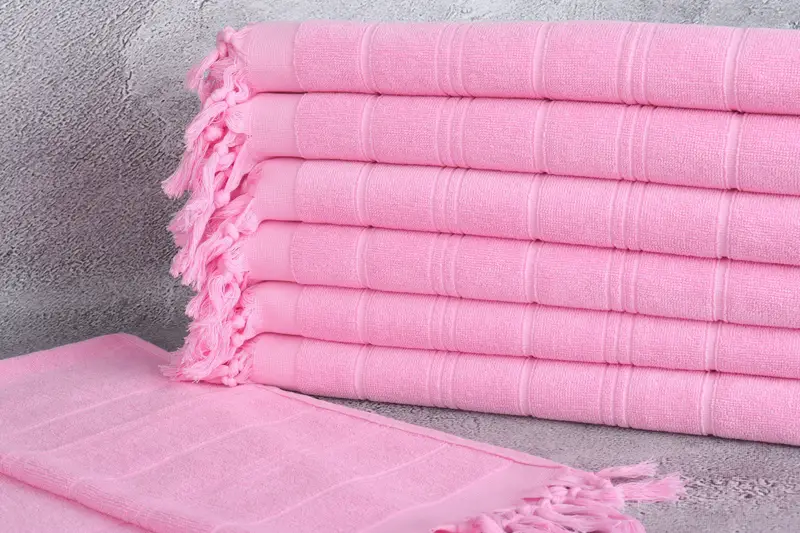 Personalized Gift, Gift For Boyfriend, 40x18 Cotton Striped Terry Towel, Bridesmaid Gifts, Best Wedding Gift, Guest Towel, Personalized Dish Towel - 2