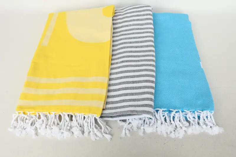 Custom Turkish Towel, Bachelorette Party Favor, Thin towel, Gift For Him, 70x40 Cotton Set of 8 Towel, Fouta towel, Miami Bachelorette Party Favors - 8