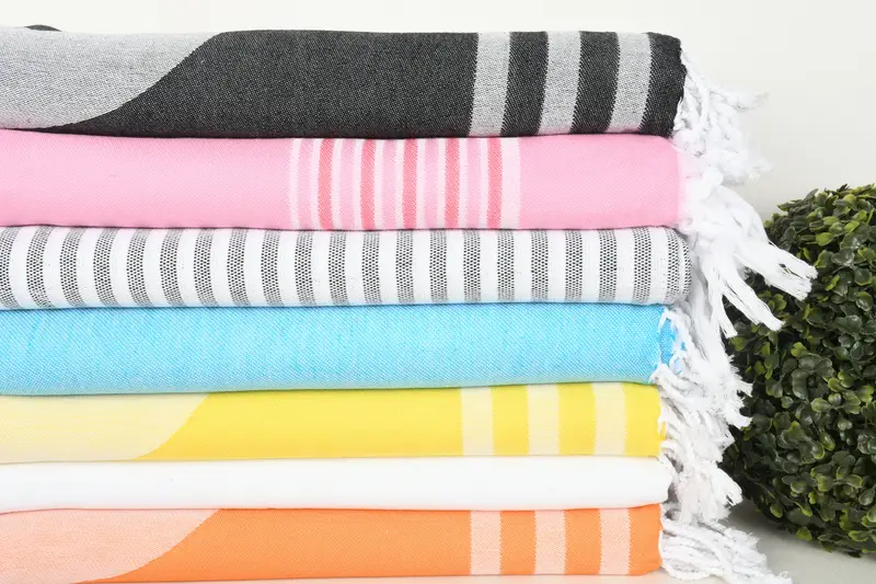 Custom Turkish Towel, Bachelorette Party Favor, Thin towel, Gift For Him, 70x40 Cotton Set of 8 Towel, Fouta towel, Miami Bachelorette Party Favors - 3