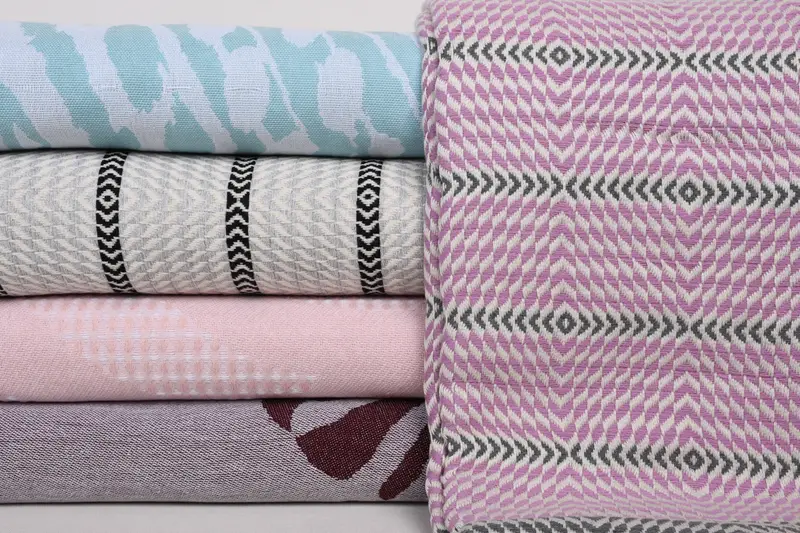 Quenn Bedspread, 80x60 Cotton Set of 5 Towel, Organic Throw, Personalized Gifts, Custom Wedding Gifts, Wedding Gift Customized Blanket, Bedspread - 2