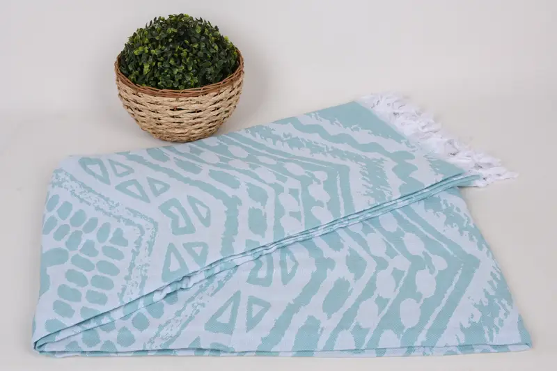 Quenn Bedspread, 80x60 Cotton Set of 5 Towel, Organic Throw, Personalized Gifts, Custom Wedding Gifts, Wedding Gift Customized Blanket, Bedspread - 5