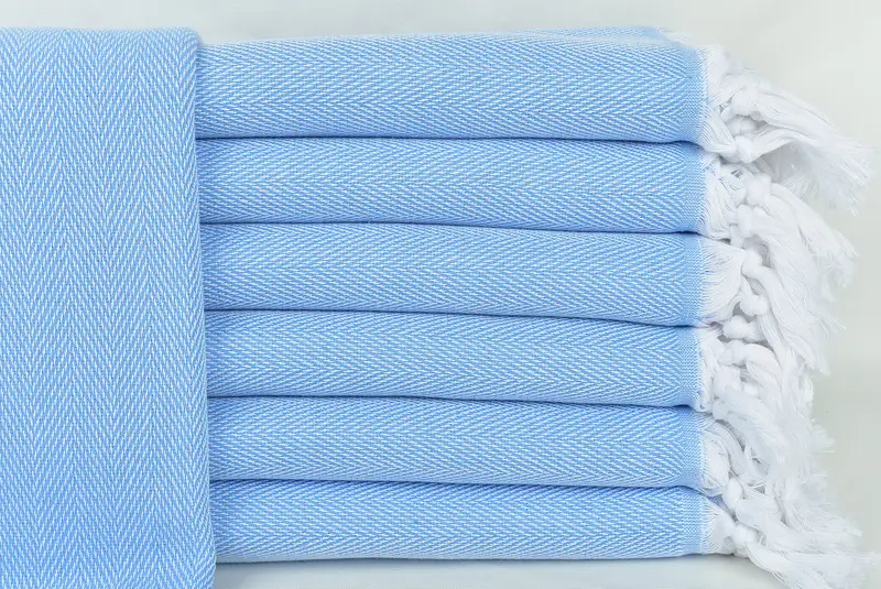 Halloween Gifts, Bachelorette Party Gift, Lightweight towel, Hammam towel, 70x40 Cotton Herringbone Towel, Sand-resistant Turkish towel for travel - 1