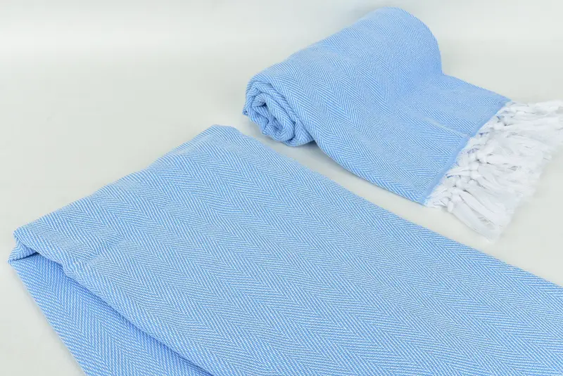 Halloween Gifts, Bachelorette Party Gift, Lightweight towel, Hammam towel, 70x40 Cotton Herringbone Towel, Sand-resistant Turkish towel for travel - 7