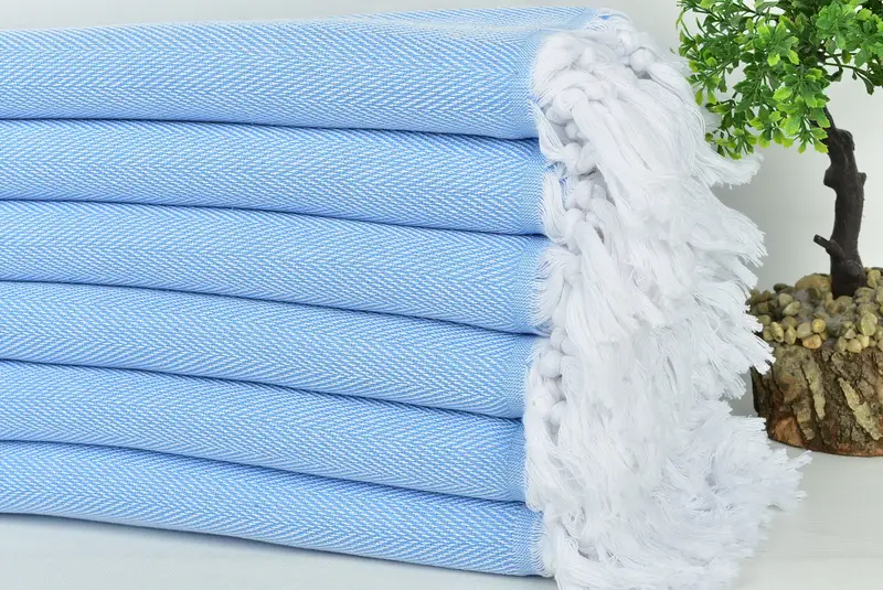 Halloween Gifts, Bachelorette Party Gift, Lightweight towel, Hammam towel, 70x40 Cotton Herringbone Towel, Sand-resistant Turkish towel for travel - 3