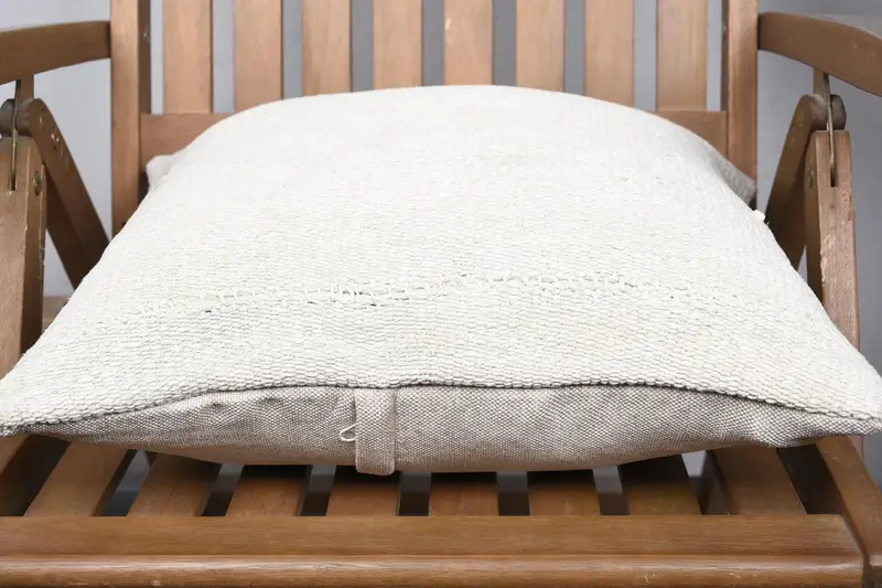 Home Decor Pillow, Neutral Pillow Sham, Antique Pillows, Ethnical Kilim Rug Pillow, Aztec Cushion, Cushion Cover, 18x18 Beige Pillow Sham - 5