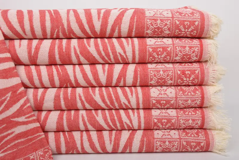 Bridal Shower Favors, Turkish Tea Towel, Monogram Kitchen Towel, Christmas Gift, Summer Towel, 28x20 Cotton Striped Towel, Turkish Towel Hand Towel - 2