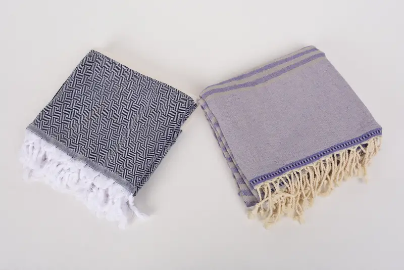 Spa Towel, Lightweight Turkish towel, Absorbent Turkish towel, Best Wedding Gift, Gift For Mom, Wedding Gift, 70x40 Cotton Set of 10 Towel - 6