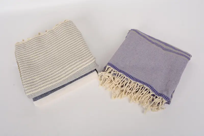 Spa Towel, Lightweight Turkish towel, Absorbent Turkish towel, Best Wedding Gift, Gift For Mom, Wedding Gift, 70x40 Cotton Set of 10 Towel - 7