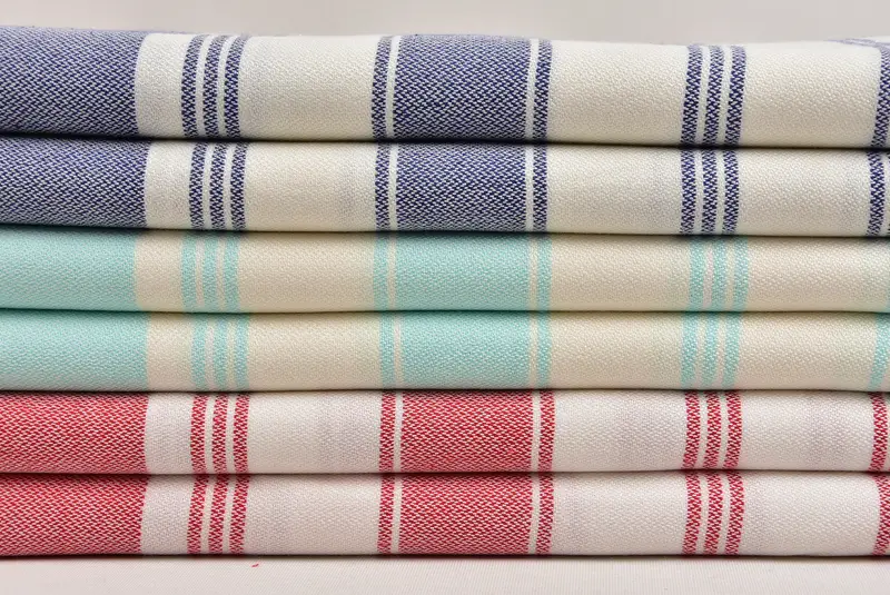 76x40 Cotton Striped Towel, Christmas Favors, Organic towel, Turkish beach towel, Personalized Towel, Organic cotton peshtemal for spa and beach - 2
