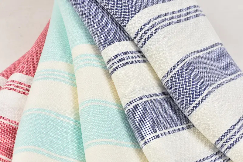 76x40 Cotton Striped Towel, Christmas Favors, Organic towel, Turkish beach towel, Personalized Towel, Organic cotton peshtemal for spa and beach - 5