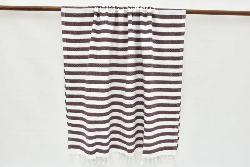 Personalized Turkish Towel, 70x36 Cotton Striped Towel, Bachelorette Party Gifts Bridesmaids, Housewarming Gift, Bachelorette Party Favors Beach - 2