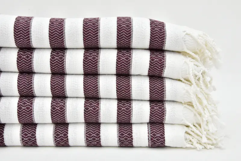Personalized Turkish Towel, 70x36 Cotton Striped Towel, Bachelorette Party Gifts Bridesmaids, Housewarming Gift, Bachelorette Party Favors Beach - 4