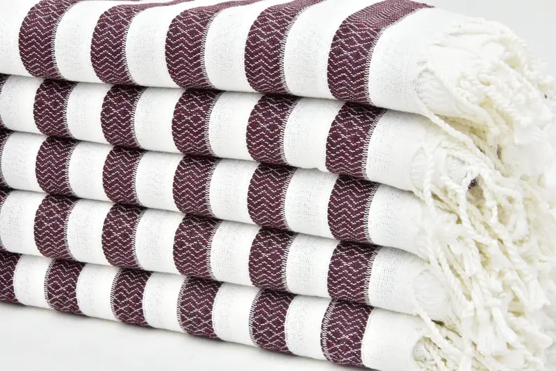 Personalized Turkish Towel, 70x36 Cotton Striped Towel, Bachelorette Party Gifts Bridesmaids, Housewarming Gift, Bachelorette Party Favors Beach - 1