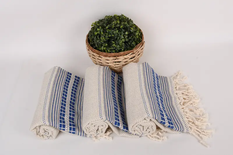 Bulk Order Towel, Bachelorette Party Decorations, Wedding Gift Ideas, Organic Turkish towel, 68x40 Linen Striped Towel, Bachelorette Gifts - 8