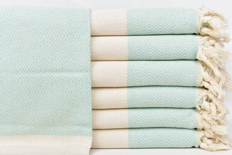 Personalized Gift For Her, Yoga Towel, Sand-free towel, Bridal Shower Favors, Monogrammed Beach Towel, Best lightweight Turkish towel for travel USA - 1