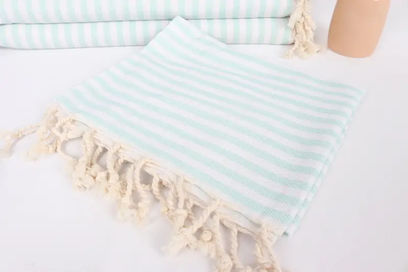 Wedding Gift, Gift For Her, 40x18 Cotton Striped Towel, Bridal Shower Gifts, Turkish Tea Towel, Small Bath Towels, Custom Name Towel, Holiday Towel - 5